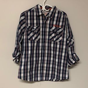 Triple Five Soul - Plaid Dress Shirt